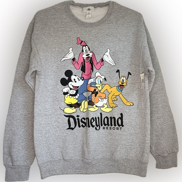 Disney Other - NEW Disneyland Resort Crewneck Sweater with Classic Characters